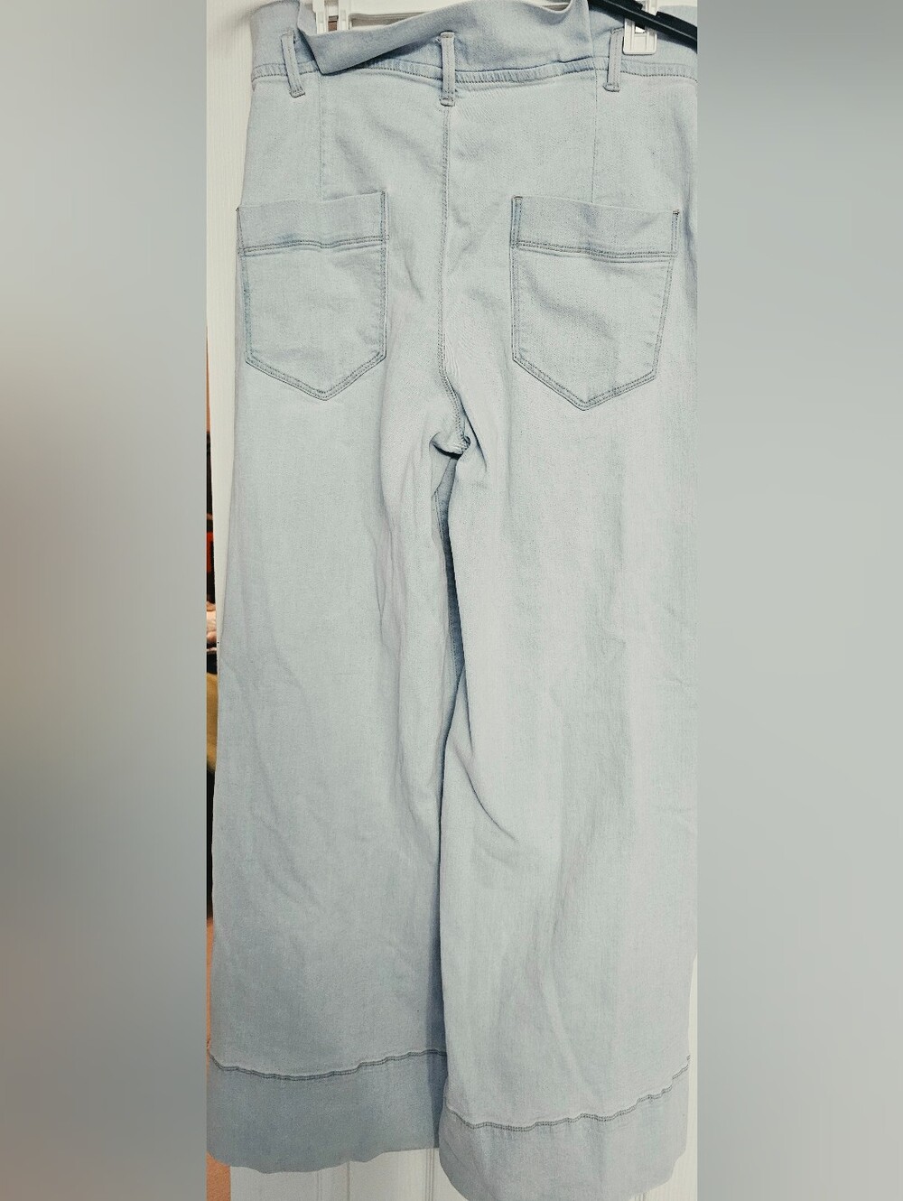 Venus high-waisted sailor jeans combine retro 1970s aesthetic details Size 10 - Picture 10 of 13